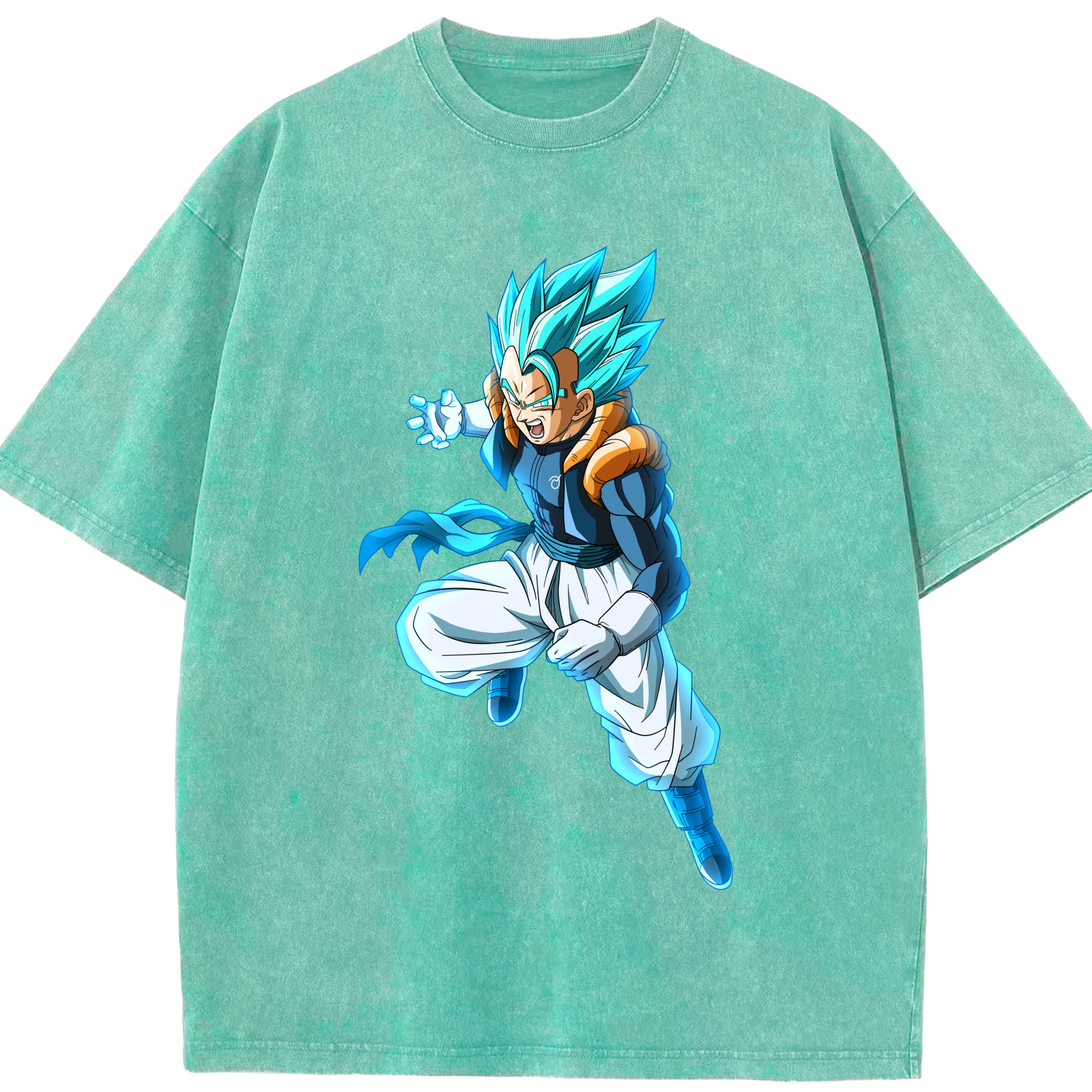 （画像用） ドラゴンボール ベジータ四世（Bejīta Yonsei）DRAGON BALL Vegeta IV 綿100% ヴィンテージ風 半袖Tシャツ（フロントプリント）
